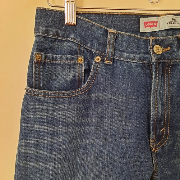 Levi's 505 Straight Fit Jeans - Picture 5 of 16